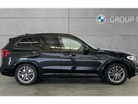 Used BMW X3 M Sport 190 HP (139 kW) 2021 Black sapphire metallic paint SUV