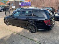 Käytetty Mercedes C350 AMG 2013 Musta Farmari