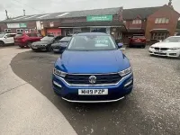 Usado VW T-Roc Family 115 HP (84 kW) 2019 Azul SUV