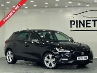 Used Seat Leon FR 130 HP (95 kW) 2022 Black Hatchback