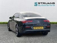 Used Mercedes CLA200 AMG line 163 HP (119 kW) 2019 Black Coupe
