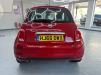 Used Fiat 500 Pop Star 69 HP (50 kW) 2016 Red Hatchback
