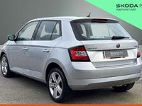 Used Skoda Fabia 81 HP (59 kW) 2016 Brilliant silver metallic Hatchback