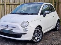 Used Fiat 500 Lounge 100 HP (73 kW) 2008 White Hatchback
