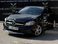 Used Mercedes A160 Executive 102 HP (75 kW) 2016 Black Hatchback