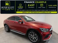 Used Mercedes GLC300e AMG line 2021 Red SUV
