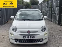 Used Fiat 500 Lounge 69 HP (50 kW) 2016 White Hatchback