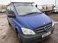 Used Mercedes Vito 95 HP (69 kW) 2014 Blue Van