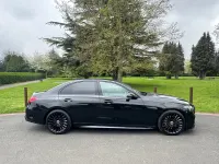 Used Mercedes C220 AMG Line Premium 200 HP (147 kW) 2022 Black Sedan