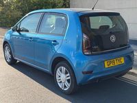 Used VW up! high up! 90 HP (66 kW) 2019 Blue Hatchback