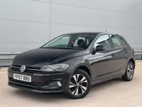 Used VW Polo SE 65 HP (47 kW) 2018 Black Hatchback