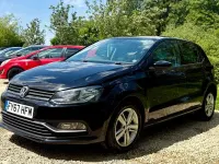 Used VW Polo Edition 90 HP (66 kW) 2017 Black Hatchback