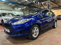 Used Ford Fiesta Zetec 82 HP (60 kW) 2015 Blue Hatchback