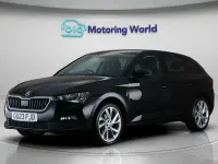 Used Skoda Scala SE L 110 HP (80 kW) 2023 Black Hatchback