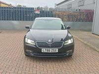 Used Skoda Superb SE L Executive 220 HP (161 kW) 2016 Black Hatchback