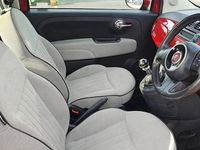 Used Fiat 500 Lounge 2013 Red Hatchback