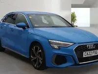 Used Audi A3 Sportback S-Line 110 HP (80 kW) 2022 Blue Hatchback