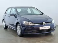 Used VW Golf VII S 115 HP (84 kW) 2018 Blue Hatchback