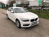 Usado BMW 116 Efficient Dynamics 2016 Blanco Utilitario