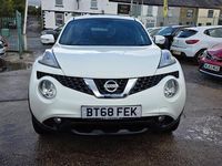 Used Nissan Juke Tekna 2018 White SUV