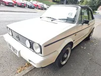 Used VW Golf Cabriolet 1990 White Cabriolet