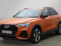 Used Audi Q3 Black Edition 150 HP (110 kW) 2022 Orange SUV