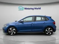 Used VW Polo GTI 207 HP (152 kW) 2021 Blue Hatchback