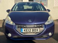 Used Peugeot 208 Allure 68 HP (50 kW) 2012 Blue Hatchback