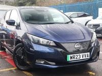 Used Nissan Leaf N-Connecta 110 kW (150 HP) 2023 Blue Hatchback
