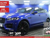 Used Jaguar F-Pace R-Sport 180 HP (132 kW) 2019 Blue SUV