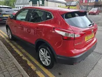 Second-hand Nissan Qashqai Acenta 110 CP (80 kW) 2017 Roșu SUV