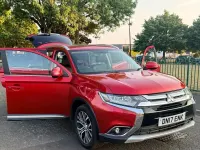 Used Mitsubishi Outlander 147 HP (108 kW) 2017 Red SUV