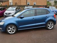 Used VW Polo SEL 2015 Blue Hatchback