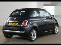 Used Fiat 500C Lounge 2014 Black Cabriolet