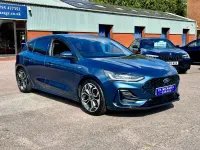 Used Ford Focus ST-Line X 120 HP (88 kW) 2023 Blue Hatchback