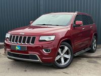 Used Jeep Grand Cherokee Overland 2014 Red SUV