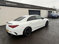 Used Mercedes CLA35 AMG Premium Plus 306 HP (225 kW) 2020 White Coupe