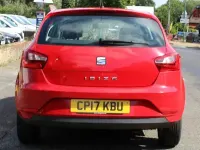 Used Seat Ibiza SE Technology 75 HP (55 kW) 2017 Red Hatchback