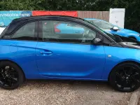 Used Vauxhall Adam 2018 Blue Hatchback