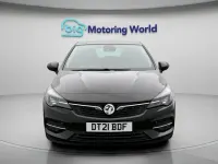 Used Vauxhall Astra Edition 122 HP (89 kW) 2021 Black Hatchback