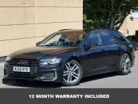 Used Audi A6 S-Line 204 HP (150 kW) 2018 Grey Estate