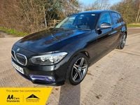 Used BMW 116 Sport Line 2016 Black Hatchback