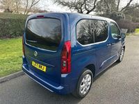 Used Vauxhall Combo S 110 HP (80 kW) 2021 Blue MPV
