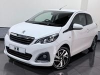 Used Peugeot 108 Allure 82 HP (60 kW) 2016 White Hatchback