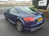 Used Audi TT S-Line 177 HP (130 kW) 2017 Blue Coupe