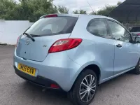 Used Mazda 2 68 HP (50 kW) 2009 Blue Hatchback