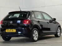 Used VW Polo SE 95 HP (69 kW) 2018 Black Hatchback