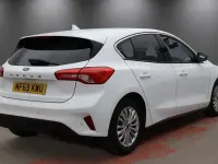 Used Ford Focus Titanium 125 HP (91 kW) 2019 White Hatchback