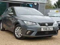 Used Seat Ibiza SE Technology 93 HP (68 kW) 2018 Grey Hatchback