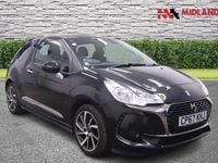 Used DS Automobiles DS3 Connected Chic 110 HP (80 kW) 2017 Black Hatchback